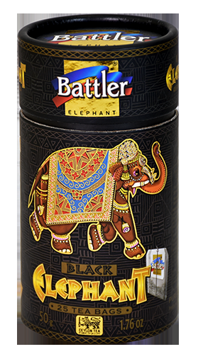 Battler Premium Canister of Black Elephant - 25 x 2 g